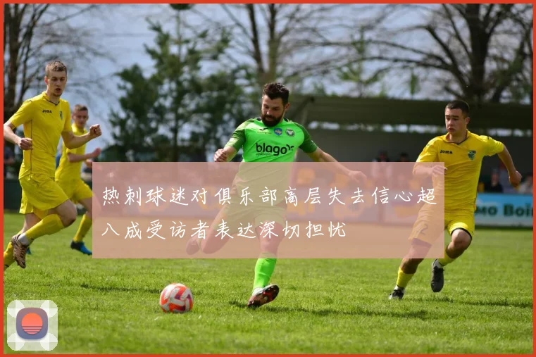 热刺球迷对俱乐部高层失去信心超八成受访者表达深切担忧